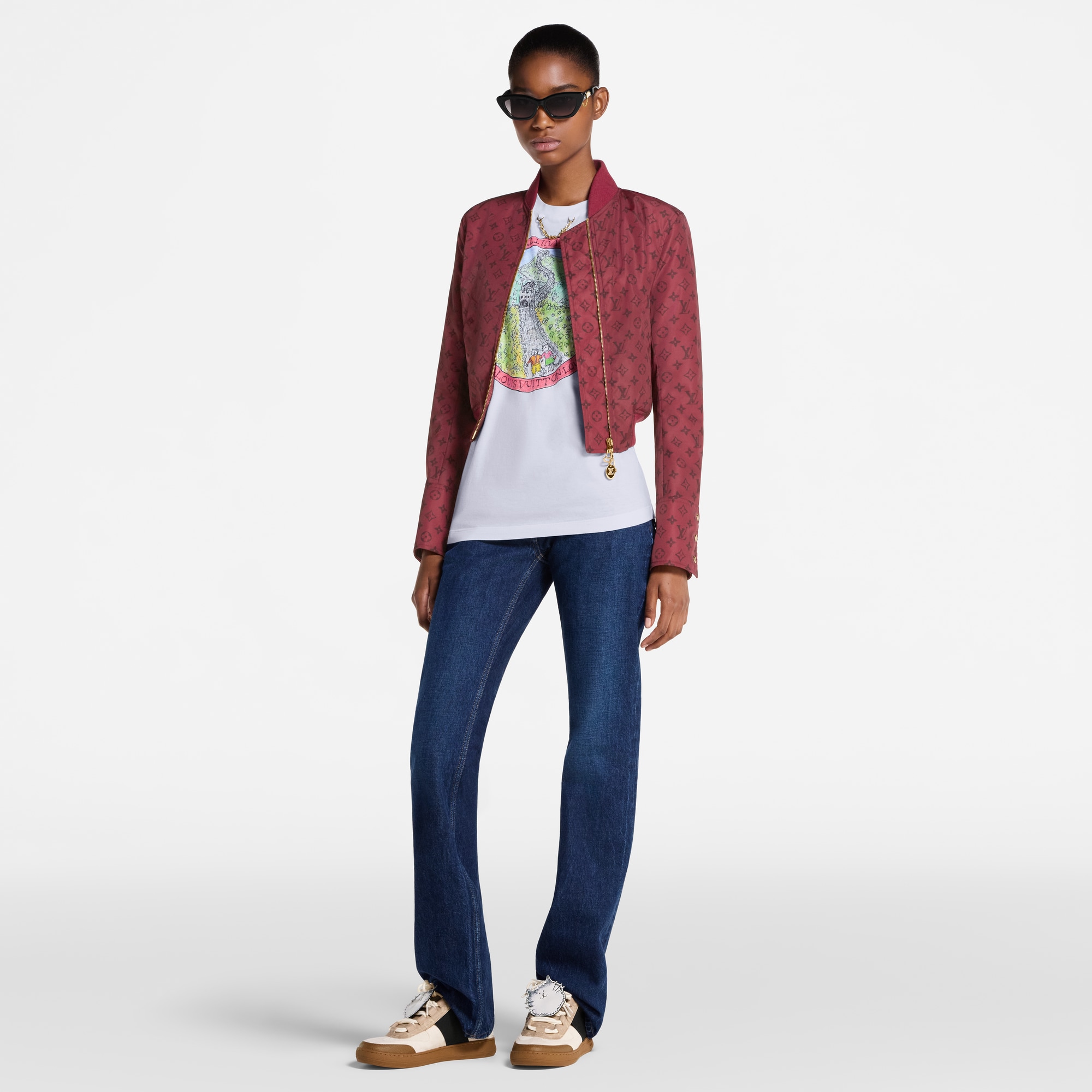  Ready-to-Wear Coats and Jackets Monogram Bomber Jacket | Louis Vuitton ® (Product zoom)