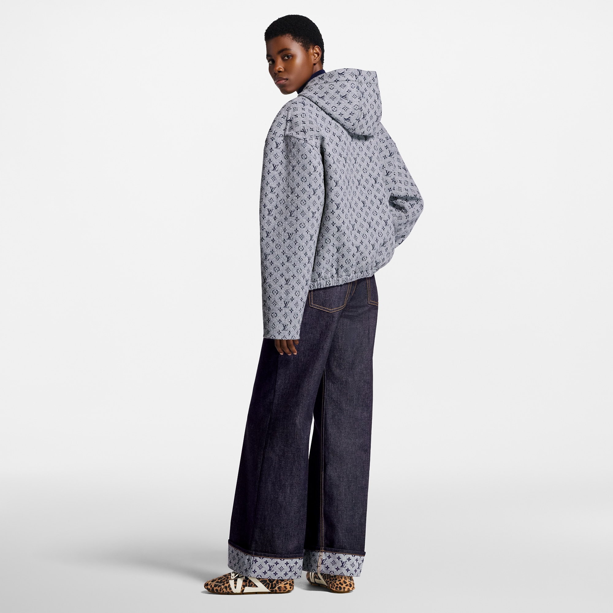 Monogram Bouclé Hoodie