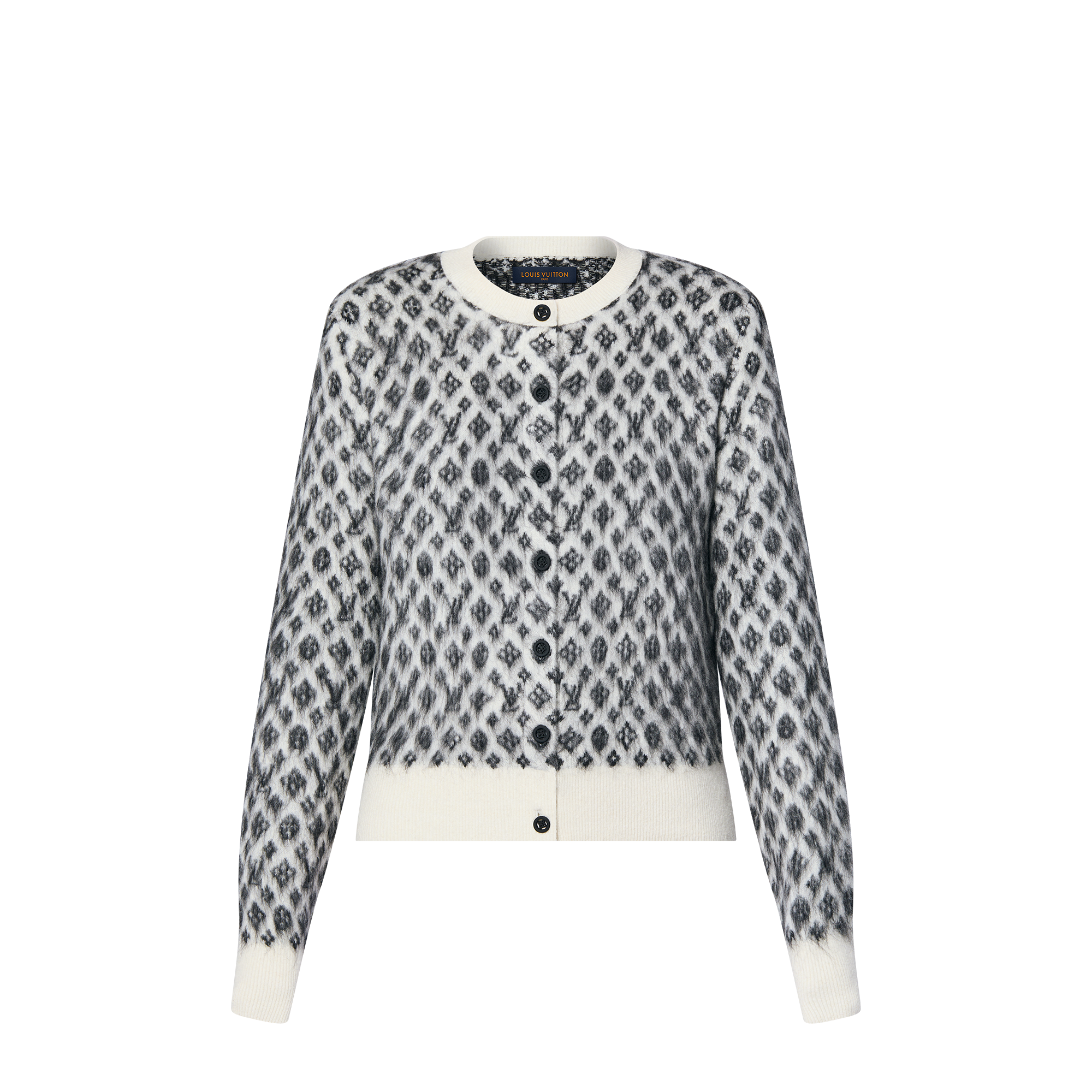 Monogram Brushed Knit Cardigan - Women - Ready-to-Wear | LOUIS VUITTON ®