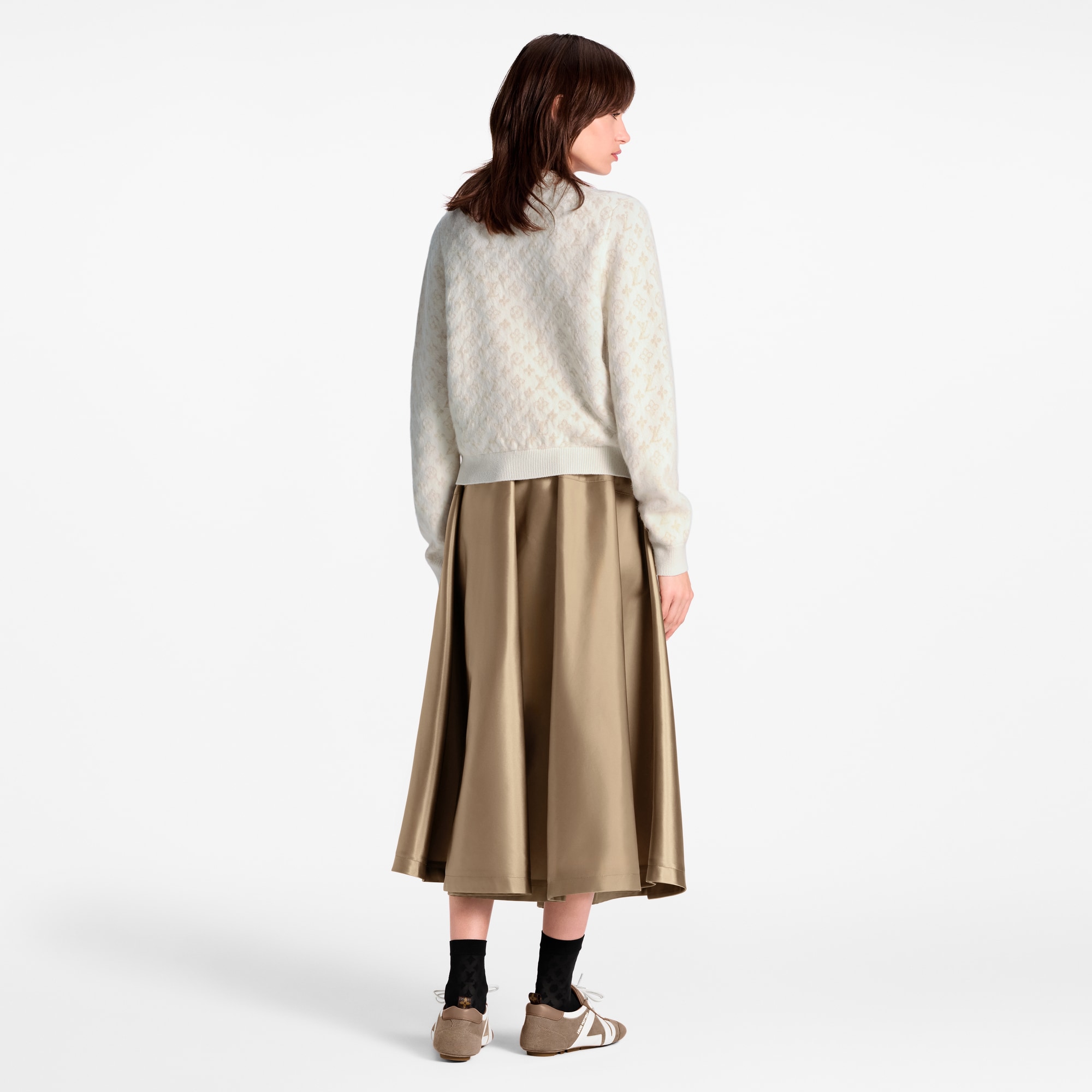  Ready-to-Wear Knitwear Monogram Brushed Knit Cardigan | Louis Vuitton ® (Product zoom)