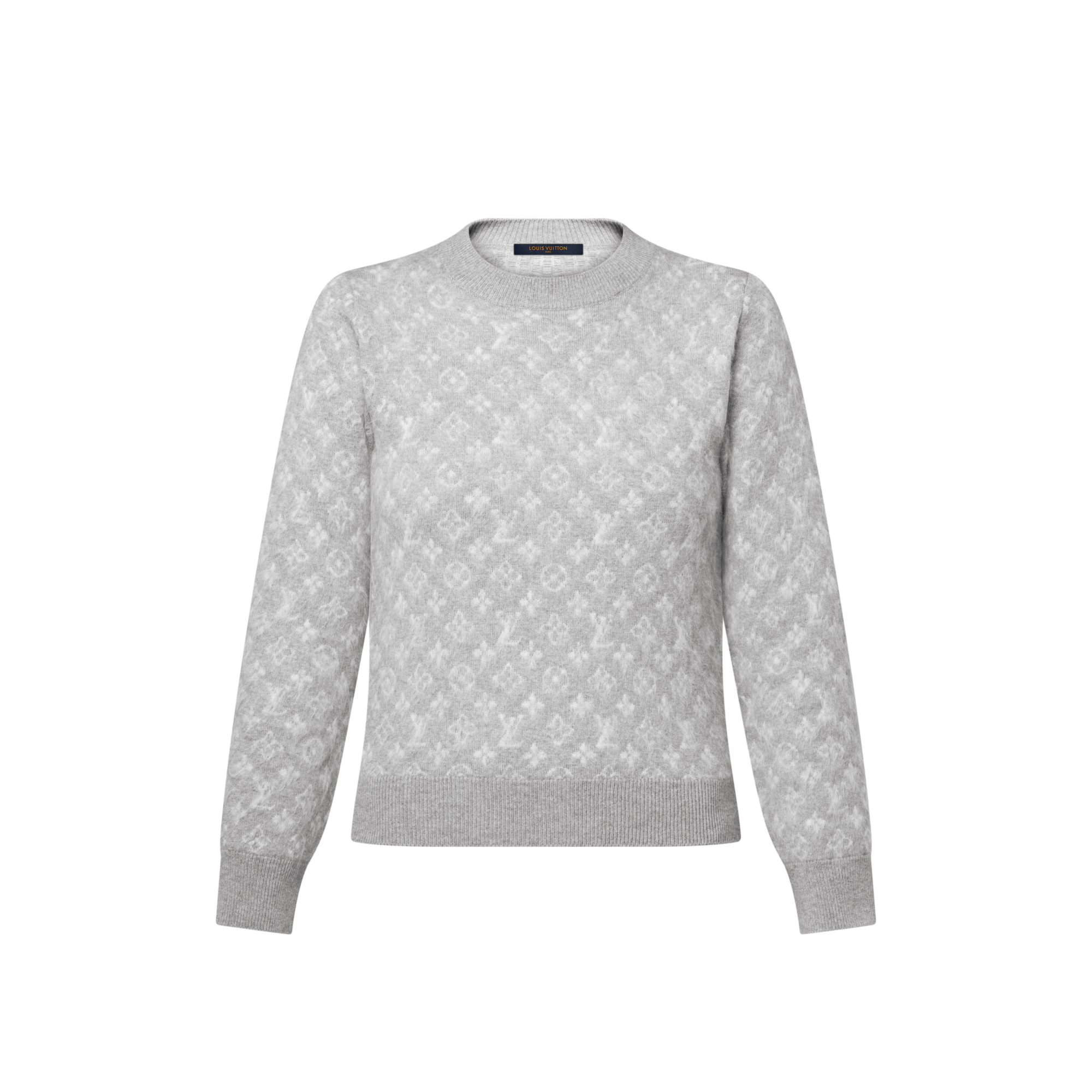  Ready-to-Wear Knitwear Monogram Brushed Knit Sweater | Louis Vuitton ® (Product zoom)