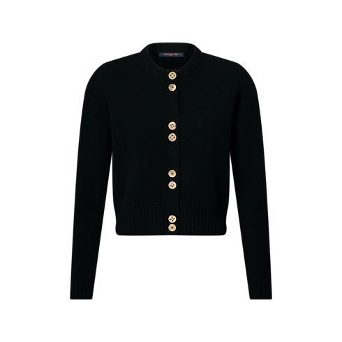 Ready-to-Wear Knitwear Monogram Button Cardigan | Louis Vuitton ® (Product zoom)