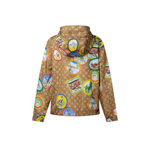 Ready-to-Wear Coats and Jackets Monogram Cat Stamp Parka | Louis Vuitton ® (Product zoom)