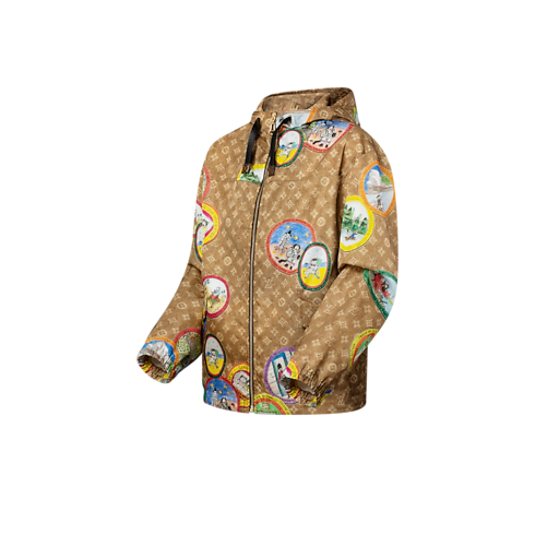 Ready-to-Wear Coats and Jackets Monogram Cat Stamp Parka | Louis Vuitton ® (Product zoom)