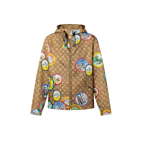 Ready-to-Wear Coats and Jackets Monogram Cat Stamp Parka | Louis Vuitton ® (Product zoom)