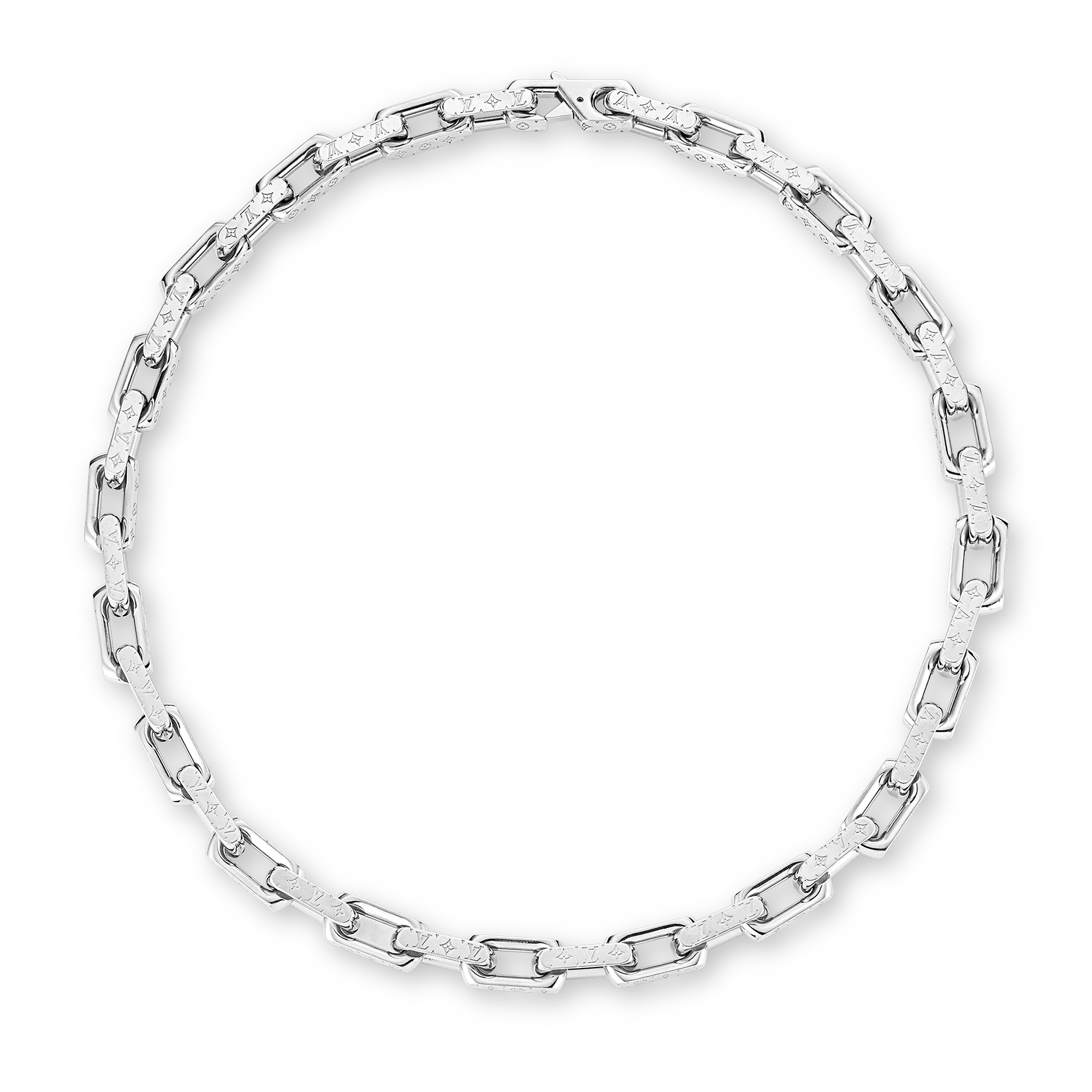 Monogram Chain Necklace