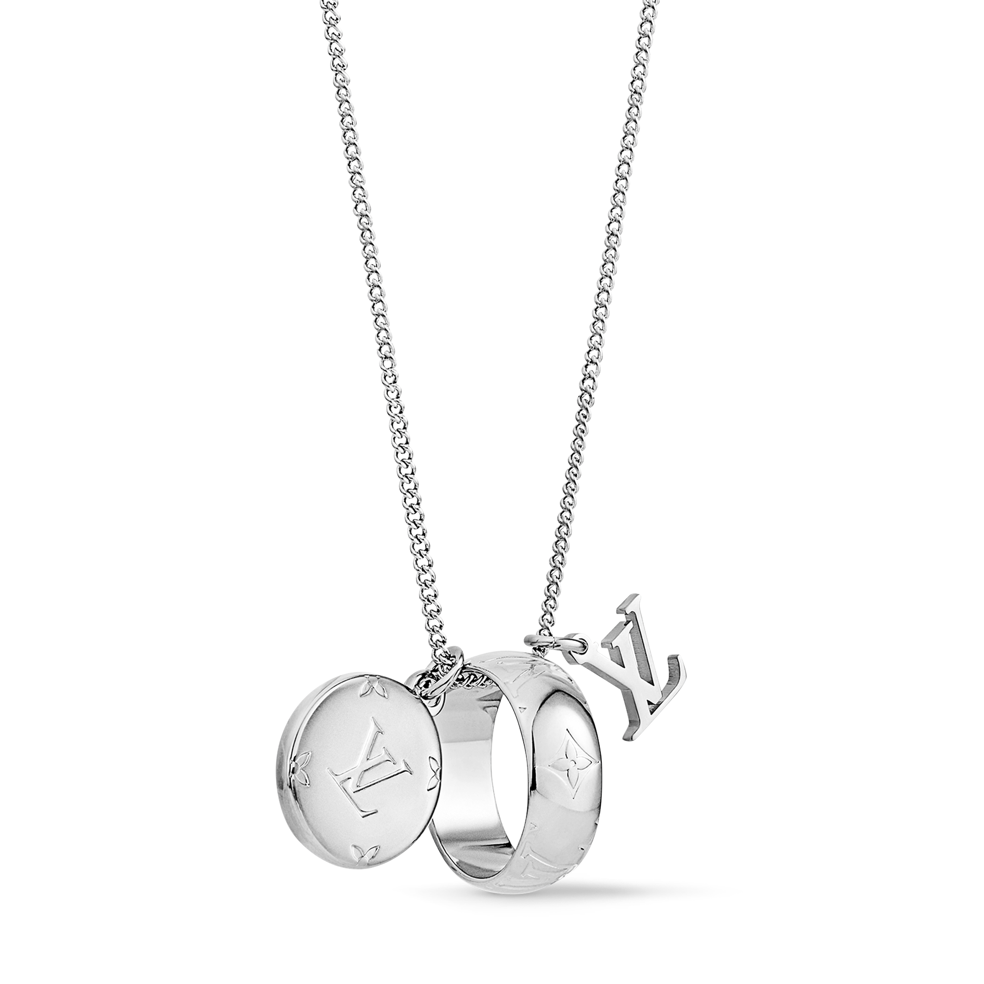 S00 Fashion Jewelry Fashion Jewelry Monogram Charms Necklace | Louis Vuitton ® (Product zoom)