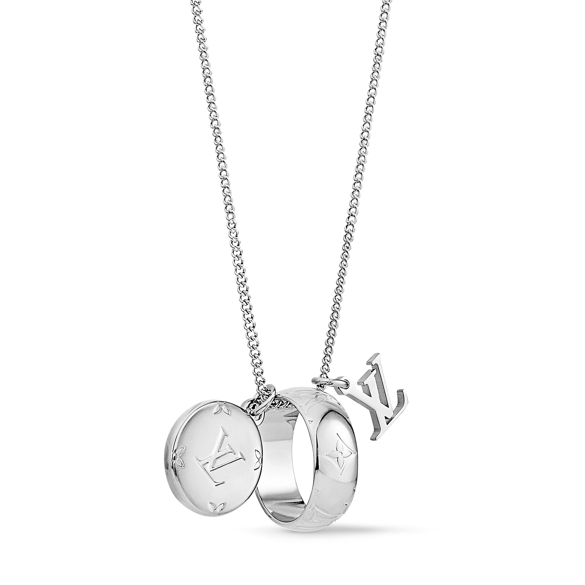Monogram Charms Necklace