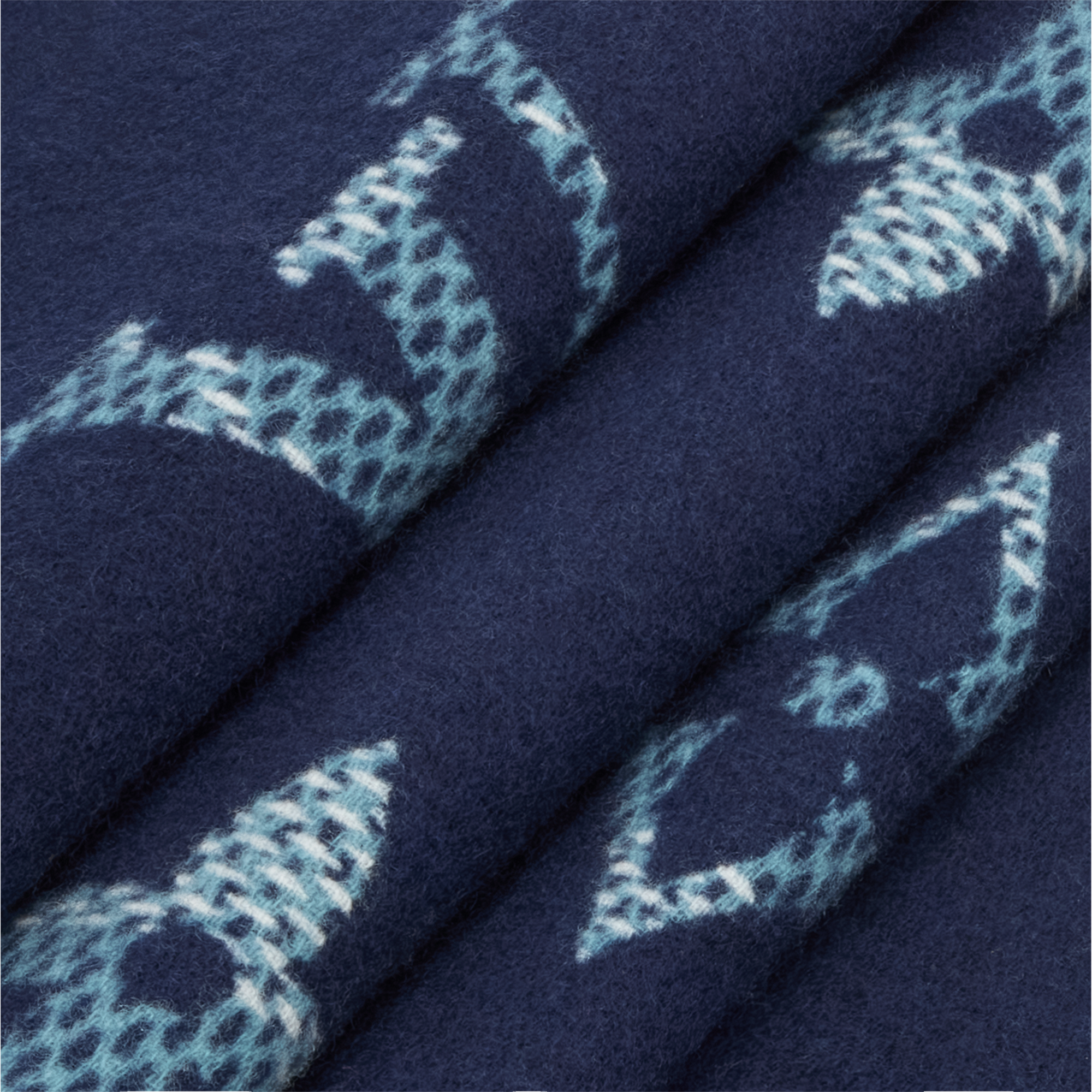 Monogram Check Scarf