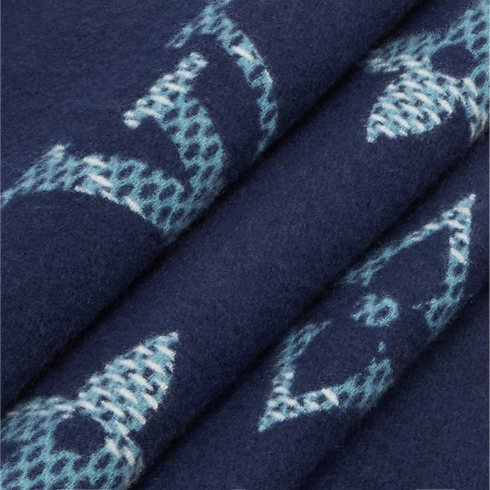 S00 Accessories Scarves Monogram Check Scarf | Louis Vuitton ® (Product zoom)