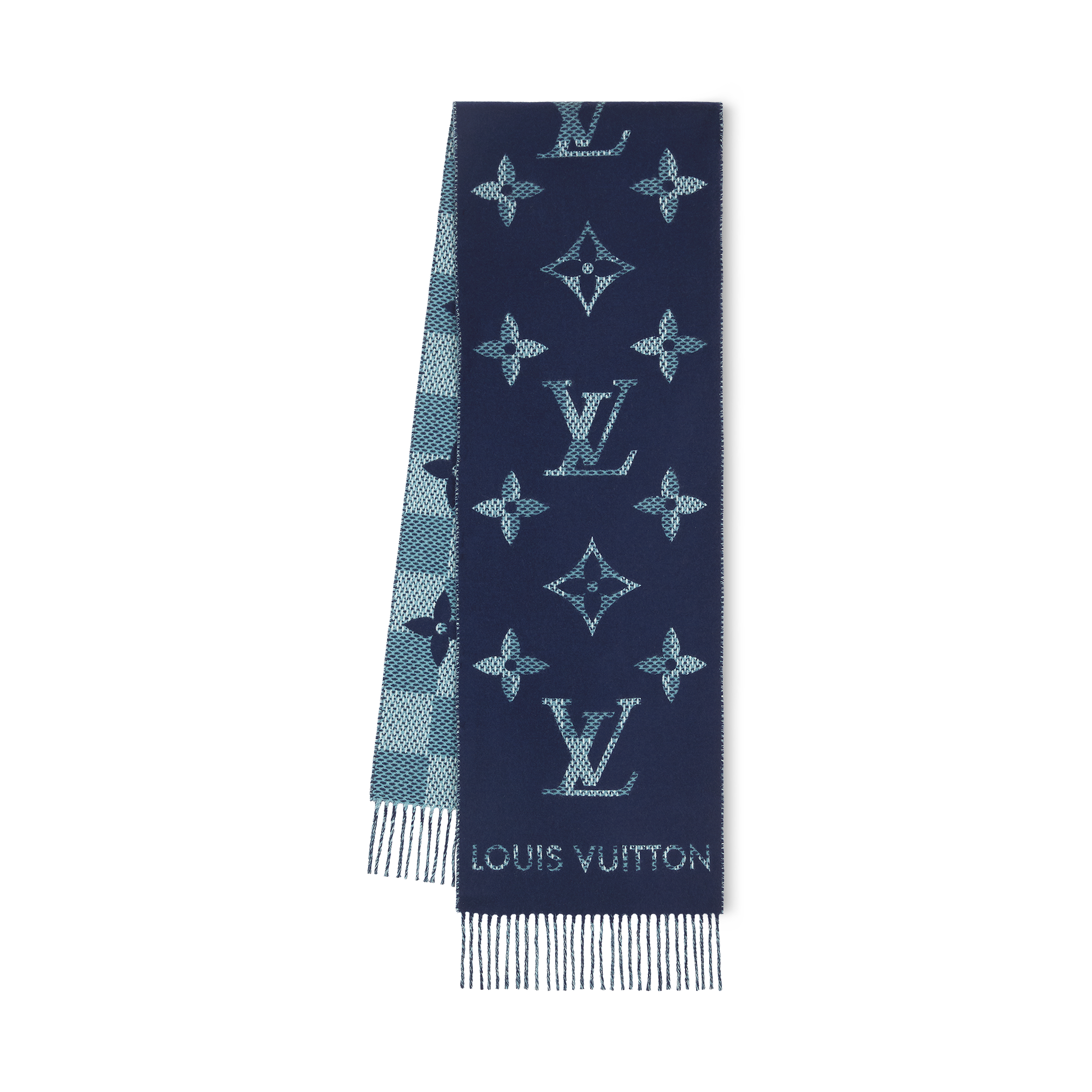 Monogram Check Scarf