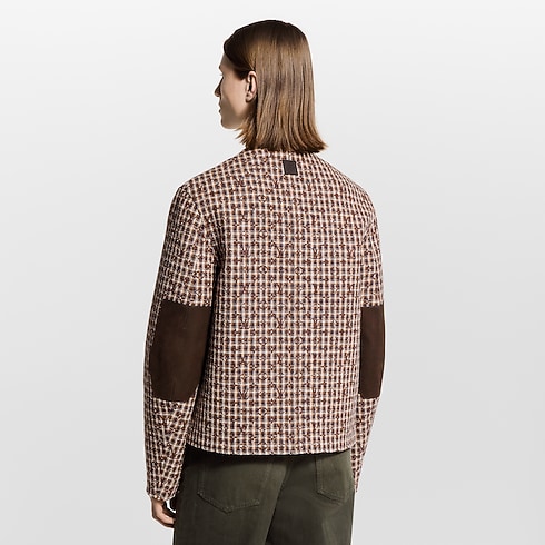 Ready-to-Wear Blazers and Jackets Monogram Chic Collarless Tweed Jacket | Louis Vuitton ® (Product zoom)
