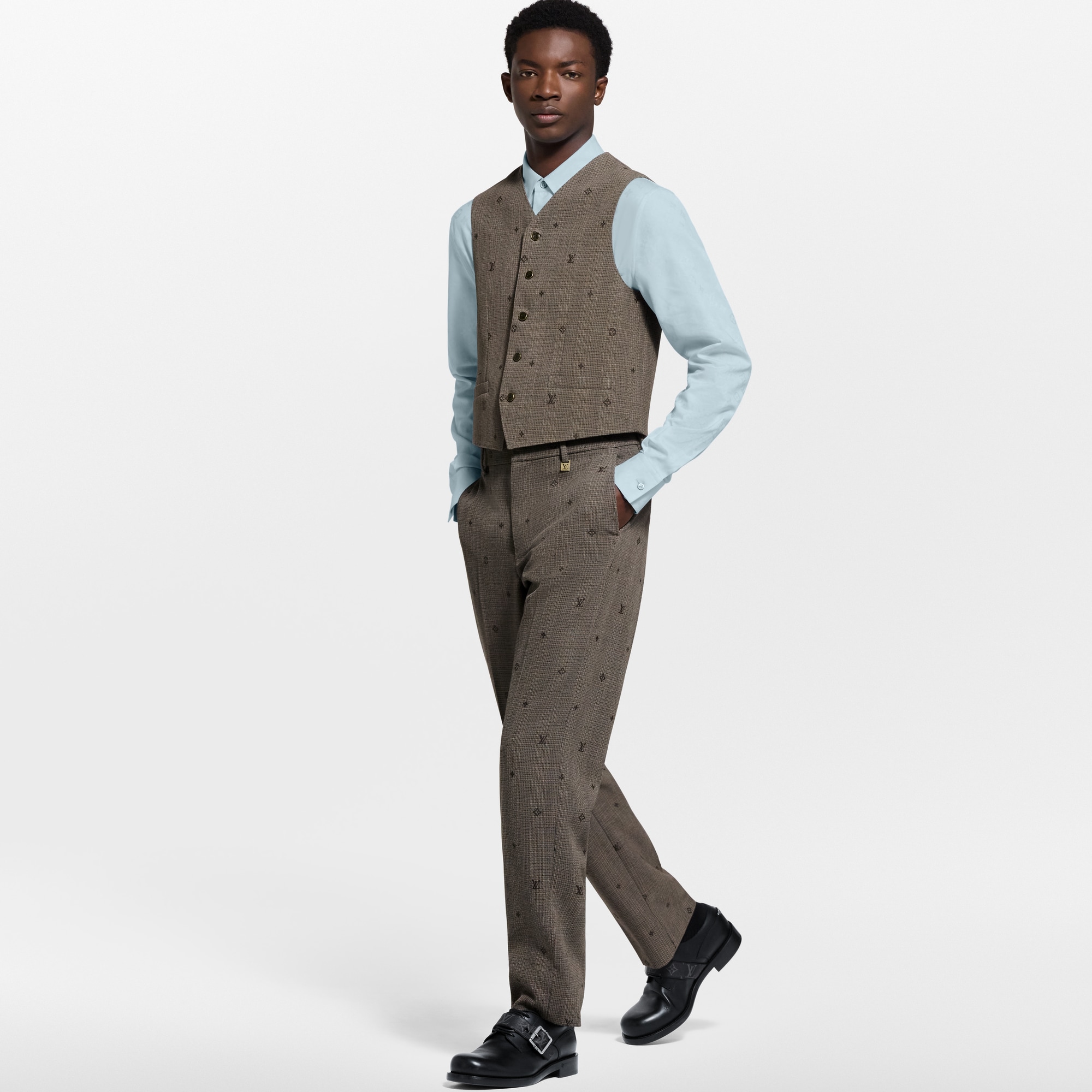 Ready-to-Wear Pants Monogram Cigarette Pants | Louis Vuitton ® (Product zoom)