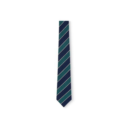 Monogram Club Tie Front View