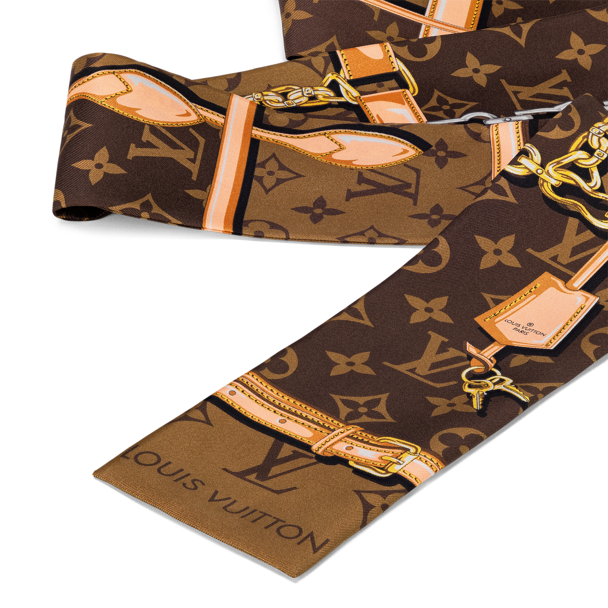 S00 Accessories Silk Squares and Bandeaus  Monogram Confidential bandeau | Louis Vuitton ® (Product zoom)