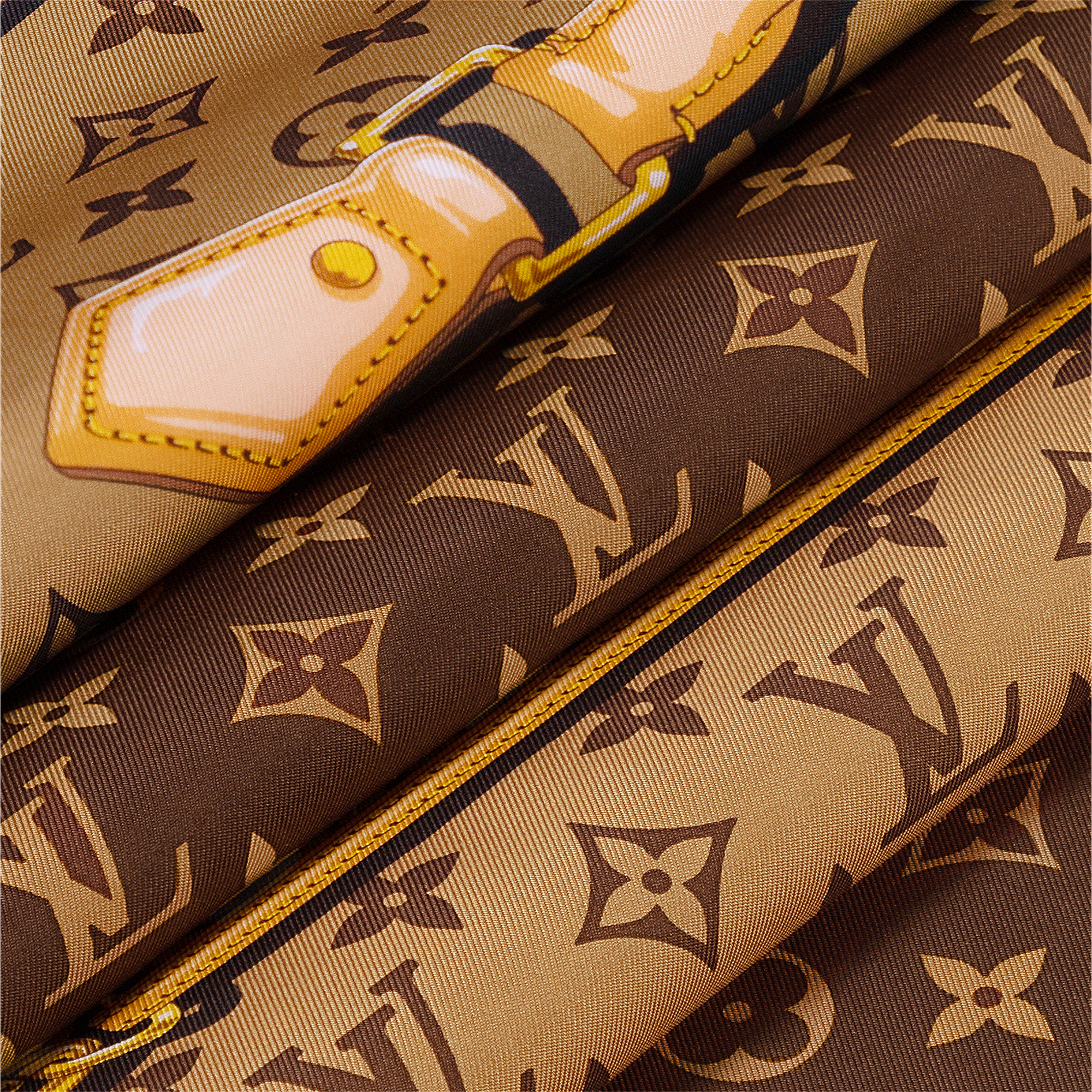 S00 Accessories Silk Squares and Bandeaus  Monogram Confidential square | Louis Vuitton ® (Product zoom)