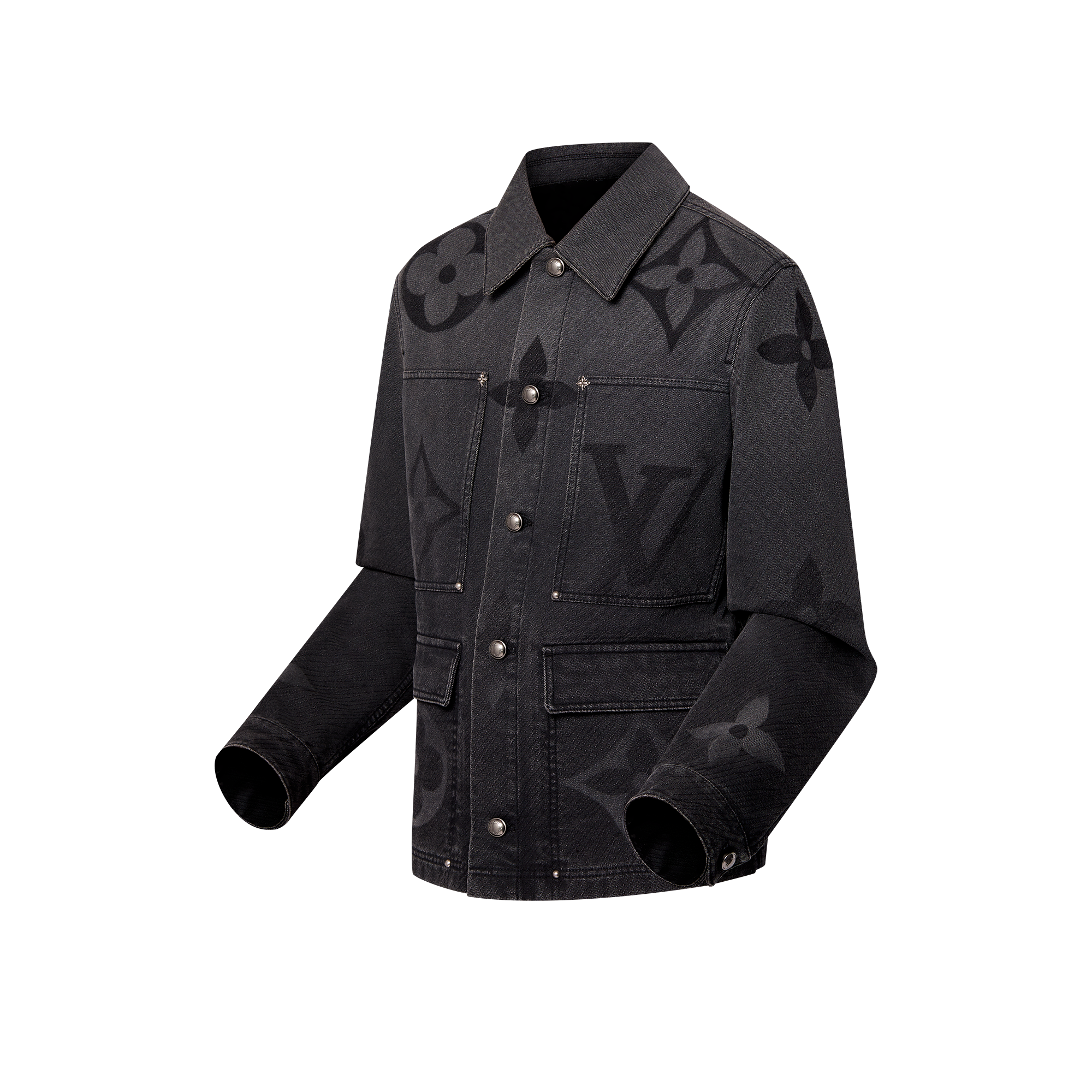  Ready-to-Wear Coats and Outerwear Monogram Denim Blouson | Louis Vuitton ® (Product zoom)