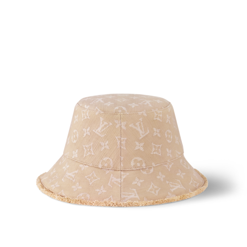 S00 Accessories Hats and Gloves Monogram Denim Bucket Hat | Louis Vuitton ® (Product zoom)