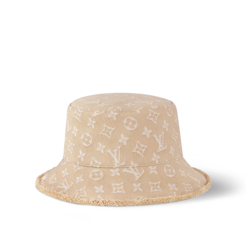 S00 Accessories Hats and Gloves Monogram Denim Bucket Hat | Louis Vuitton ® (Product zoom)