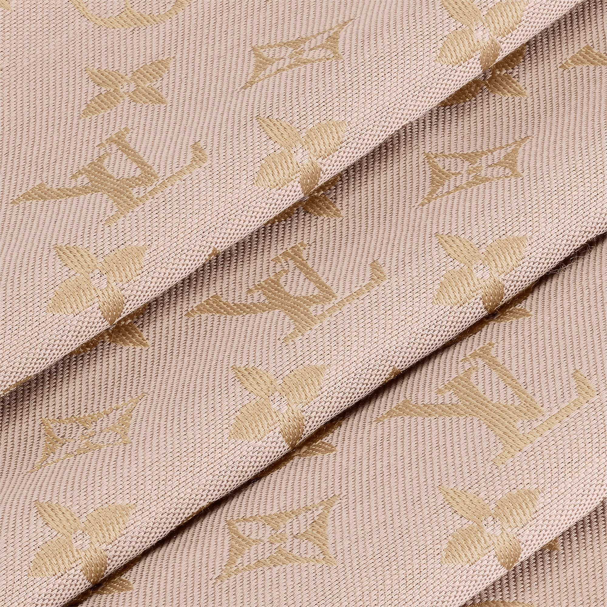 Monogram Denim Shawl