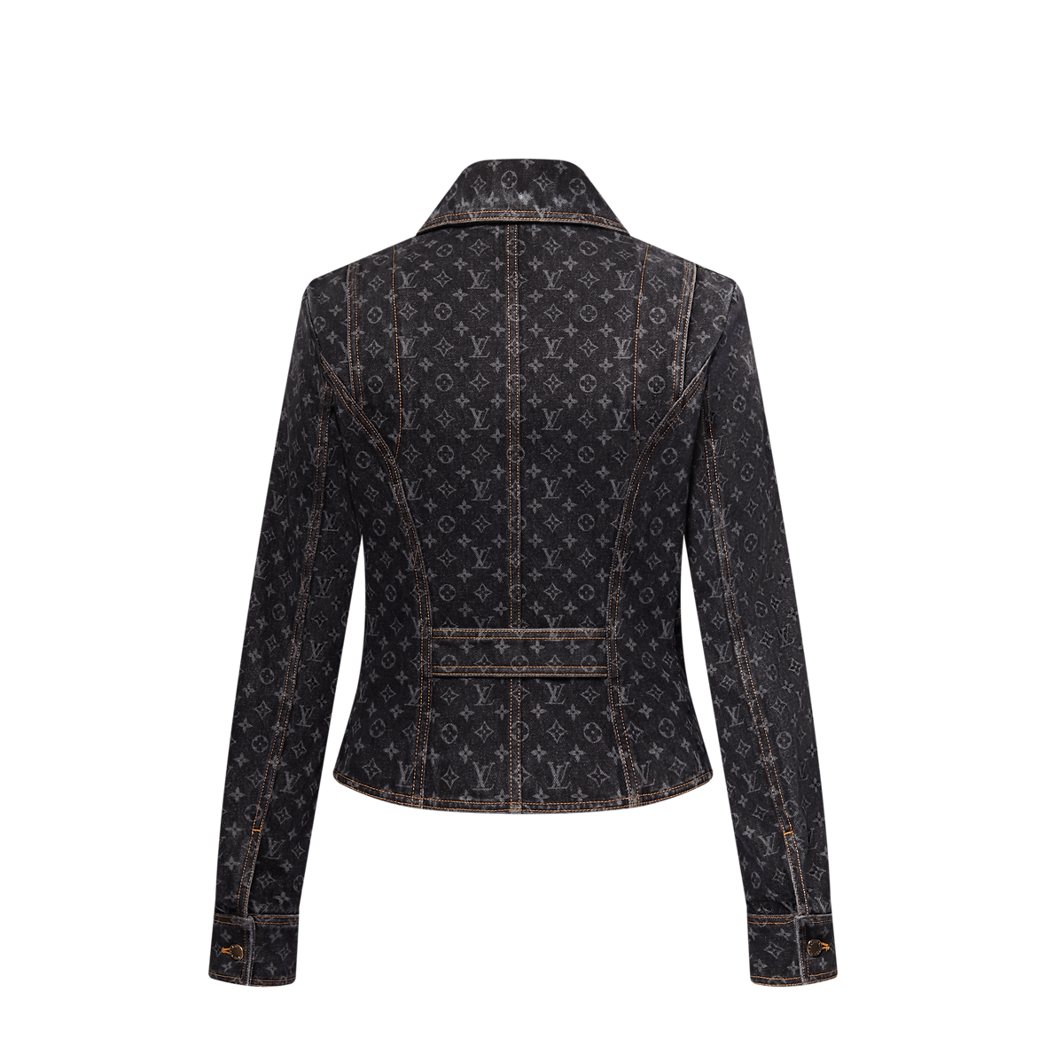 Monogram Denim Zip-Up Jacket - Women - Ready-to-Wear | LOUIS VUITTON
