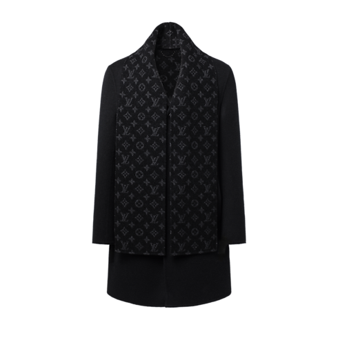 Ready-to-Wear All Ready-to-Wear Monogram Double Face Relaxed Coat | Louis Vuitton ® (Product zoom)