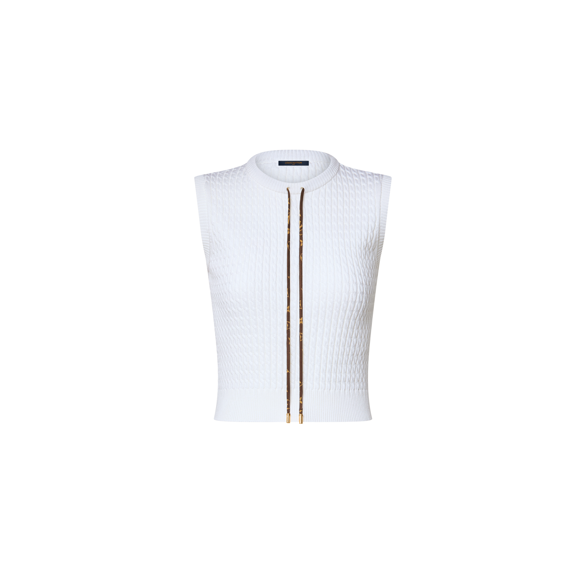 Monogram Drawstring Knit Top - Women - Ready-to-Wear | LOUIS VUITTON ®