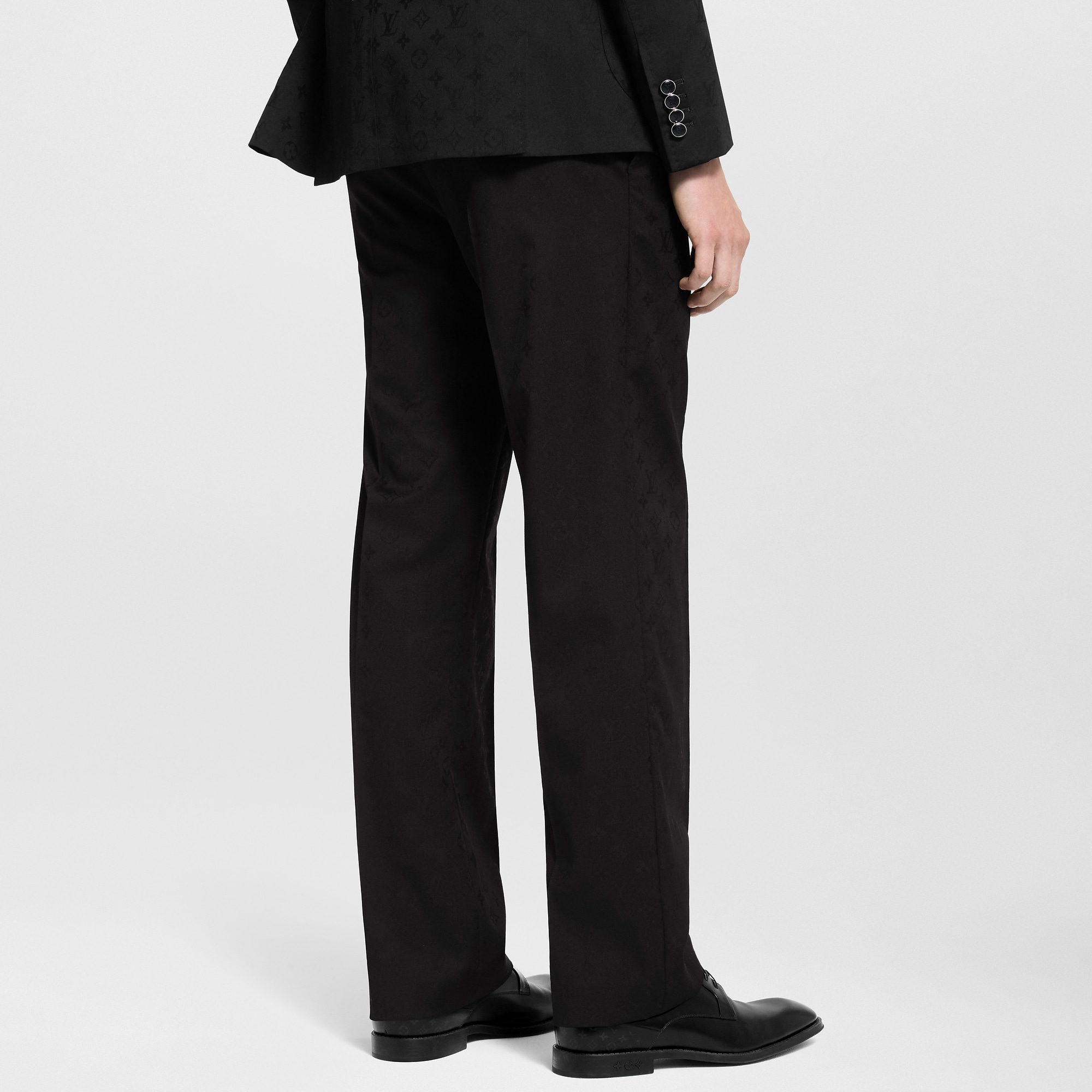 Monogram Drawstring Pants