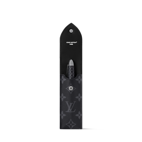 S00 Library Office and Writing Monogram Eclipse Pen Case | Louis Vuitton ® (Product zoom)