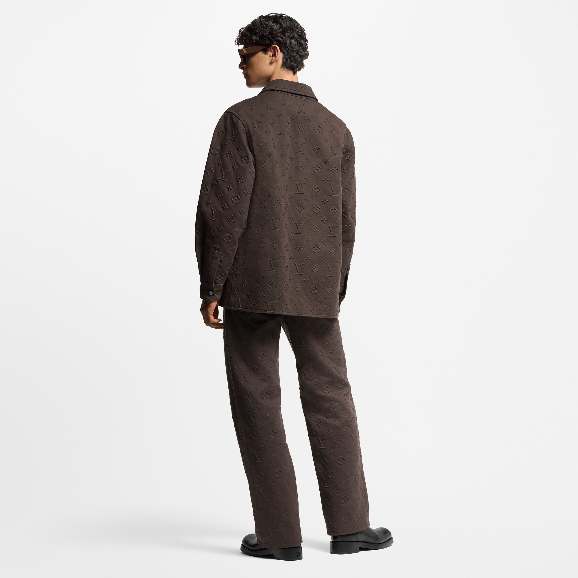 Monogram Embossed Overshirt