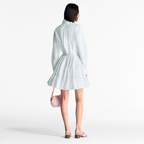 Ready-to-Wear Tops Monogram Fil Coupé Shirt | Louis Vuitton ® (Product zoom)