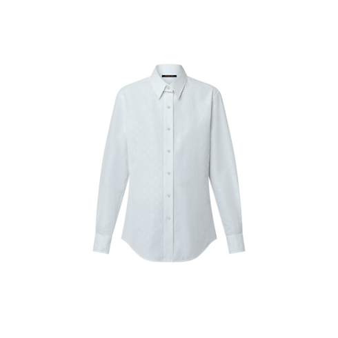 Ready-to-Wear Tops Monogram Fil Coupé Shirt | Louis Vuitton ® (Product zoom)