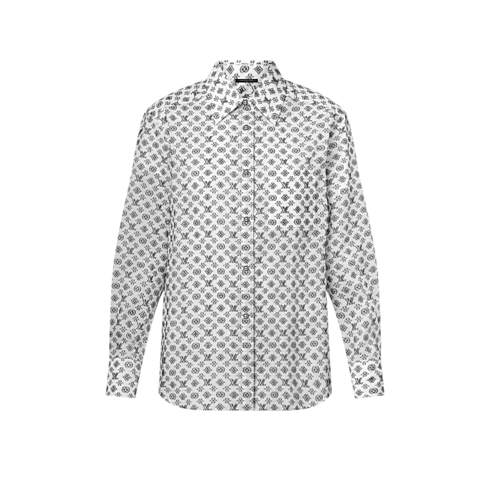 Ready-to-Wear Tops Monogram Fil Coupé Shirt | Louis Vuitton ® (Product zoom)