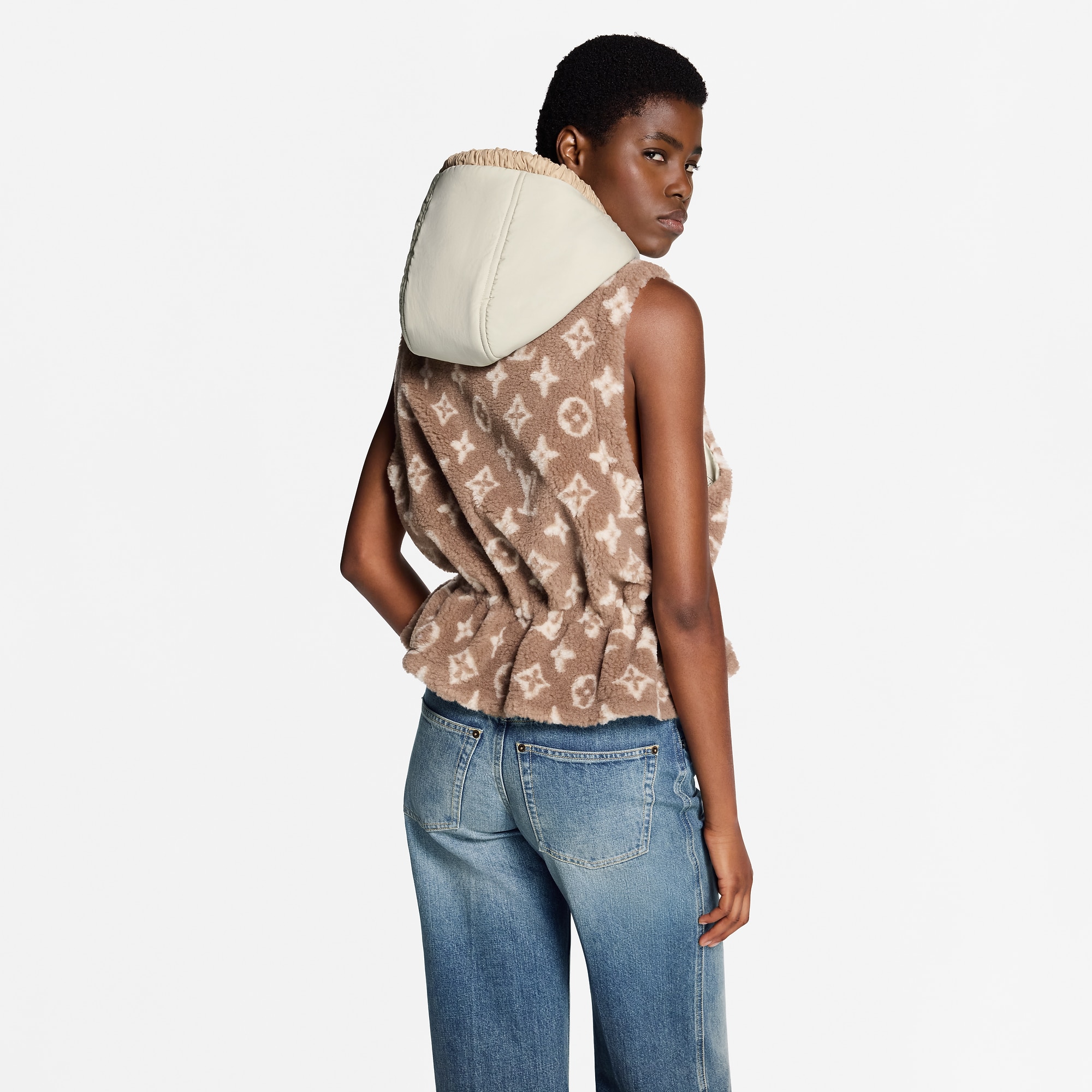 Monogram Fleece Gilet