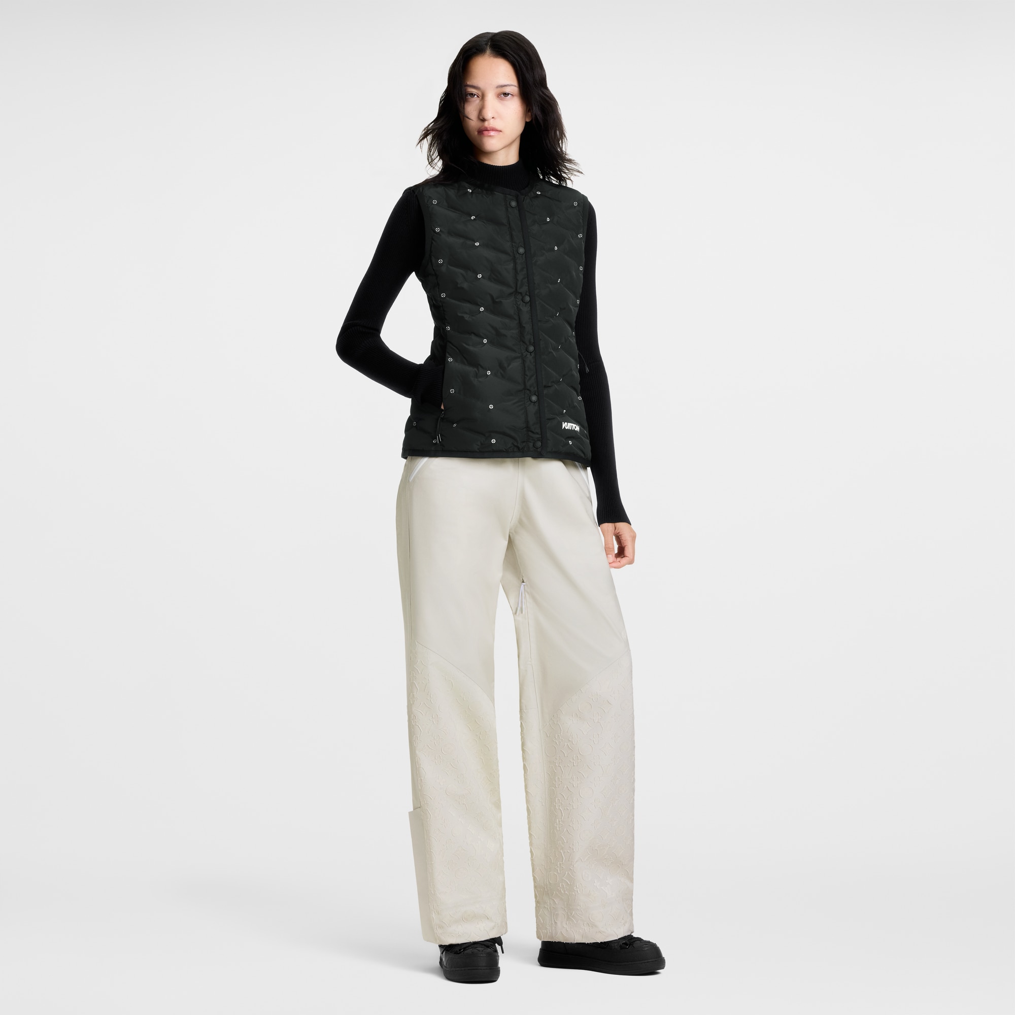  Ready-to-Wear Coats and Jackets Monogram Flower Quilted Gilet | Louis Vuitton ® (Product zoom)