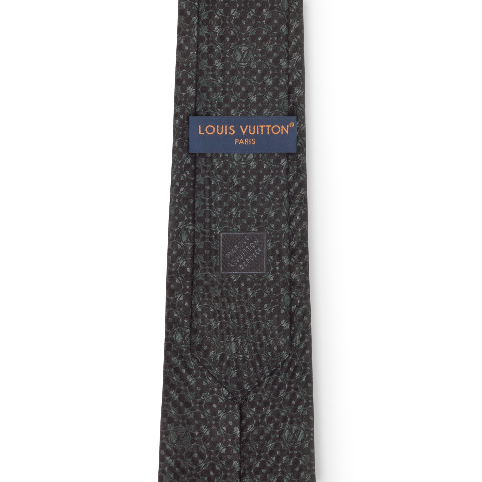 Monogram Flower Tie