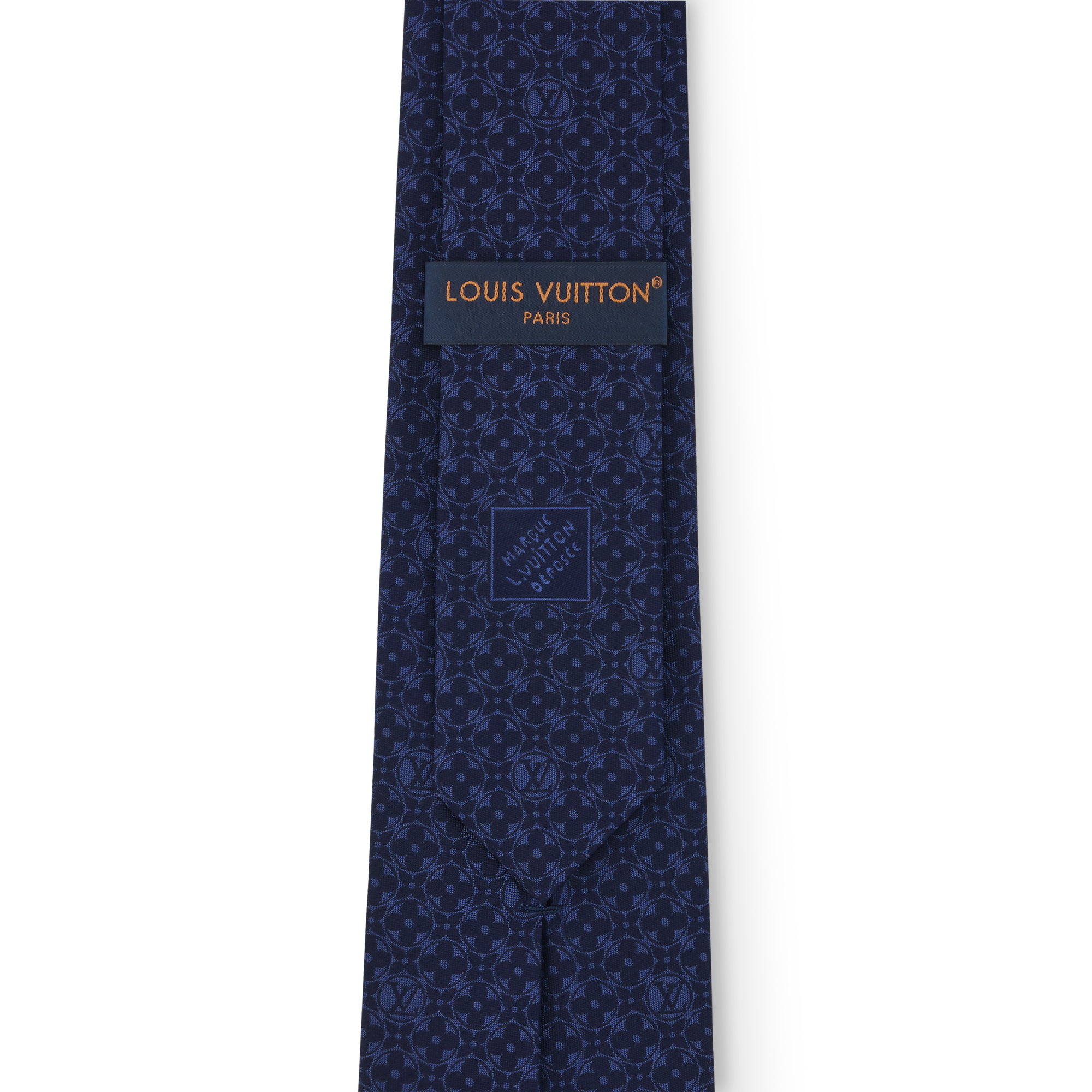 Monogram Flower Tie