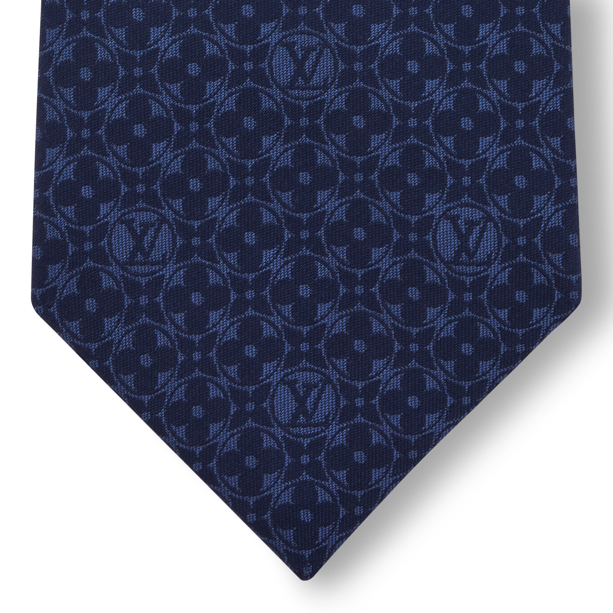 Monogram Flower Tie