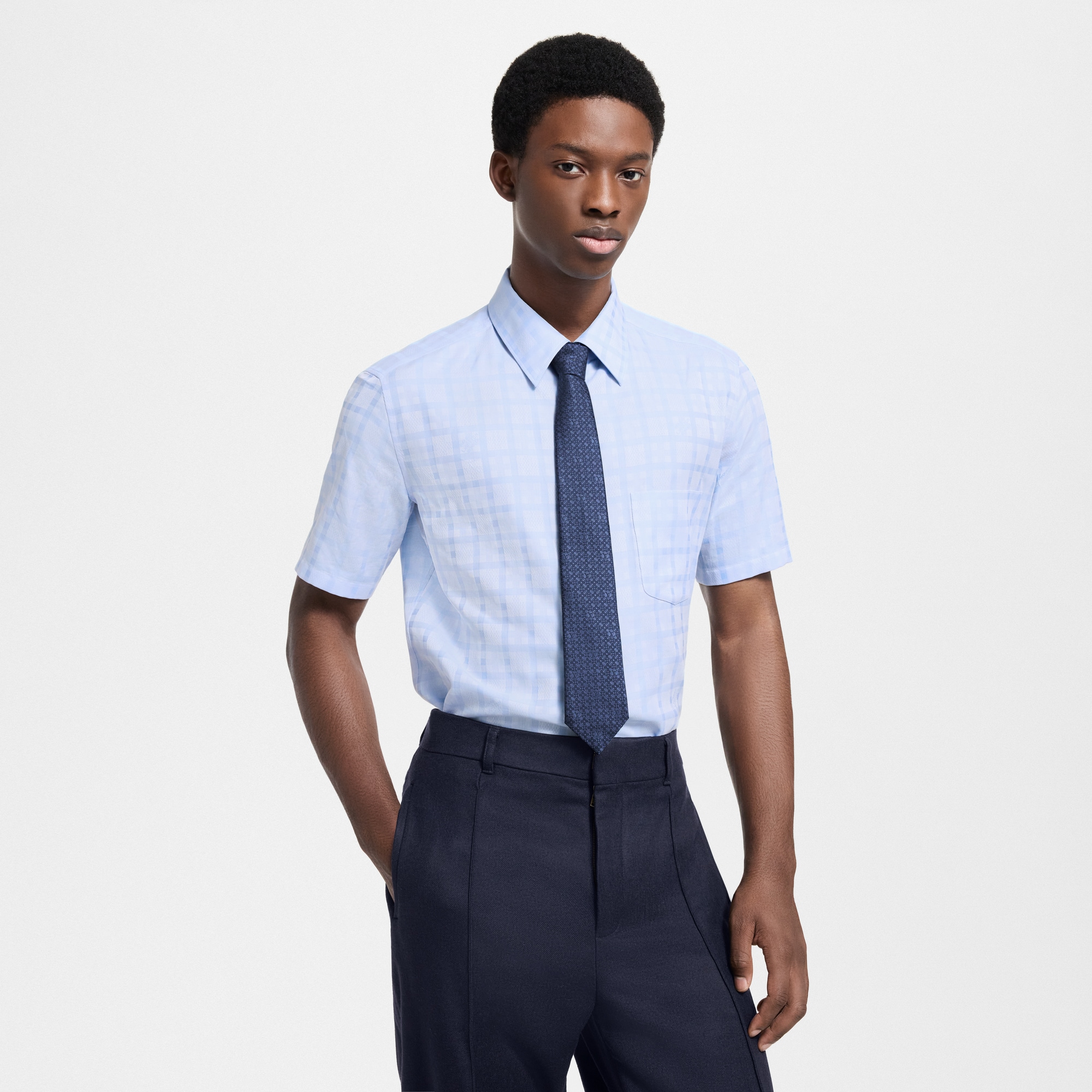 S00 Accessories Ties and Pocket Squares Monogram Flower Tie | Louis Vuitton ® (Product zoom)
