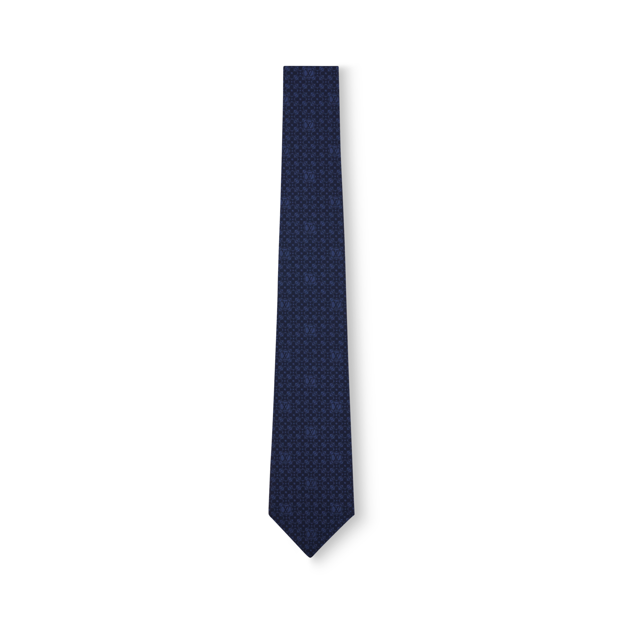 Monogram Flower Tie