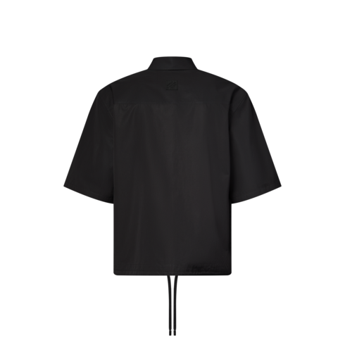 Ready-to-Wear Shirts Monogram Flowers Embroidered Short-Sleeved Shirt | Louis Vuitton ® (Product zoom)