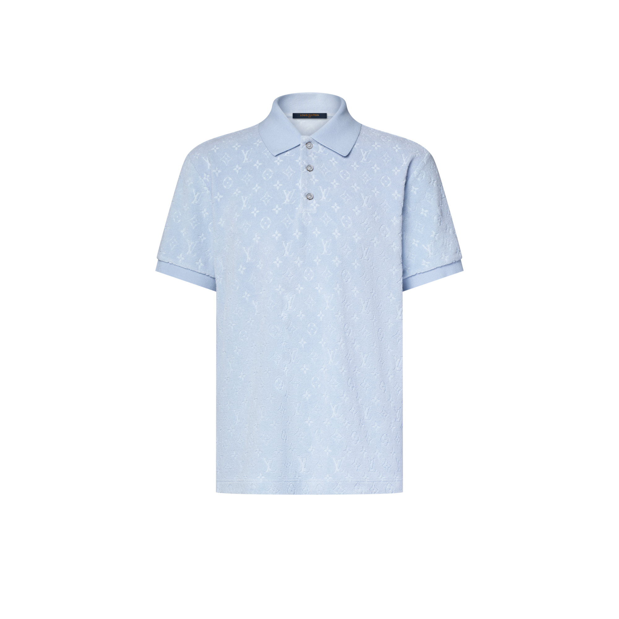 LOUIS VUITTON ポロシャツ Striped Short-Sleeved Polo Shirt - Men 