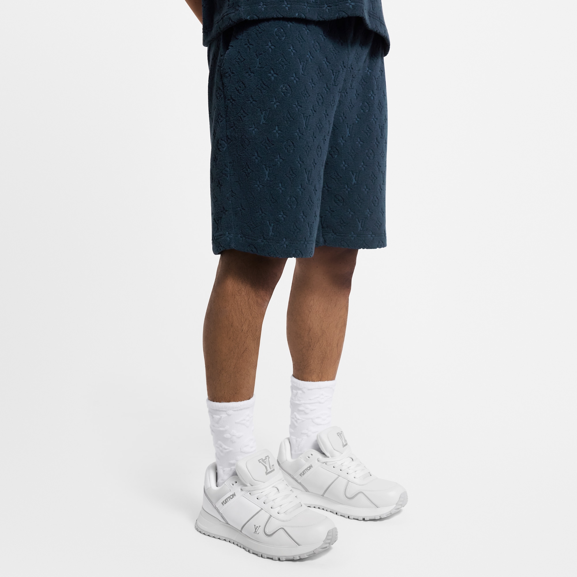 Monogram French Terry Shorts