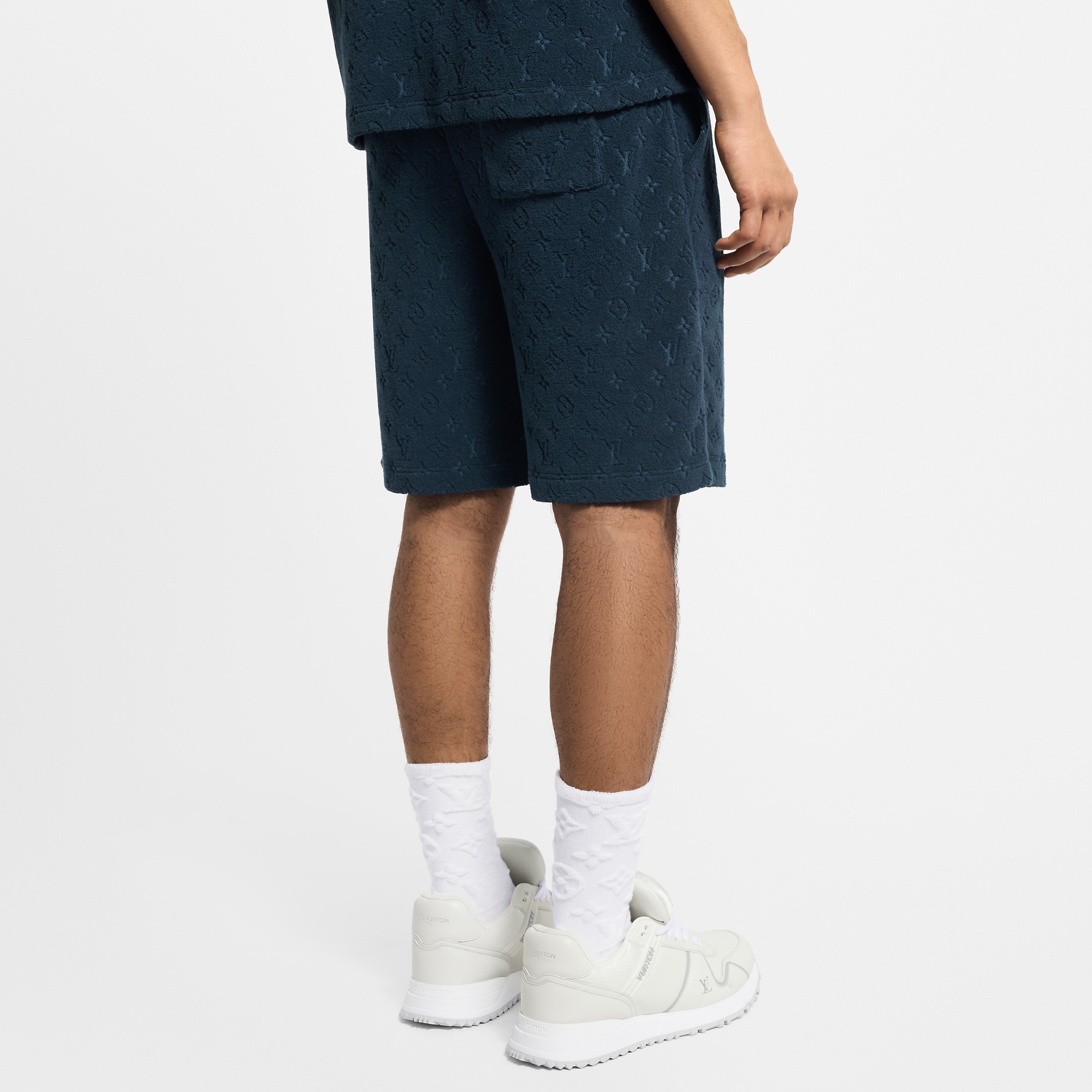 Monogram French Terry Shorts