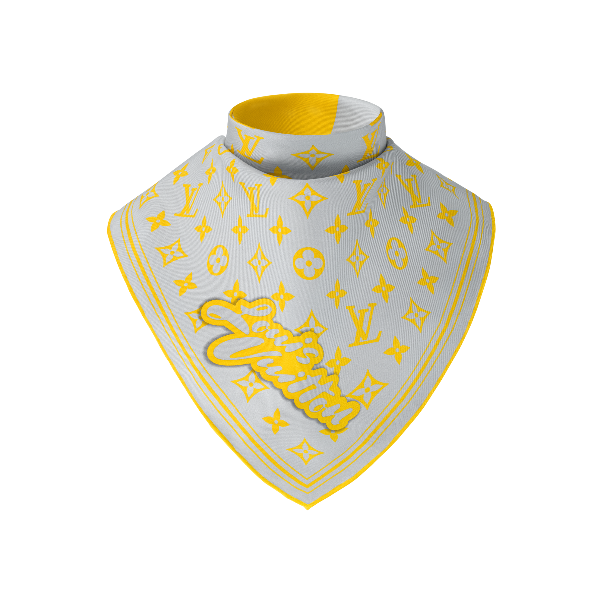 S00 Accessories Silk and Bandanas Monogram Glow Bandana | Louis Vuitton ® (Product zoom)