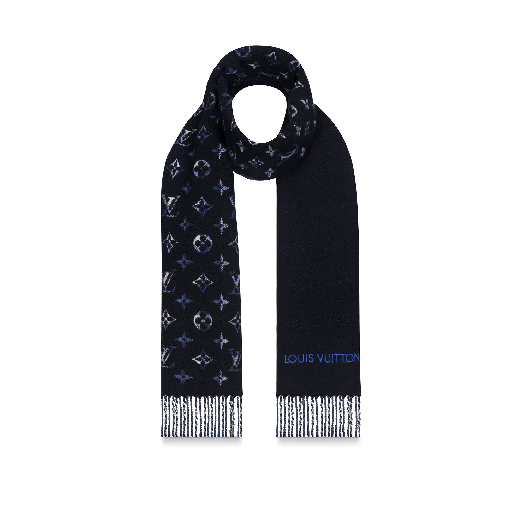 S00 Accessories Scarves Monogram Gradient Tartan City Scarf | Louis Vuitton ® (Product zoom)