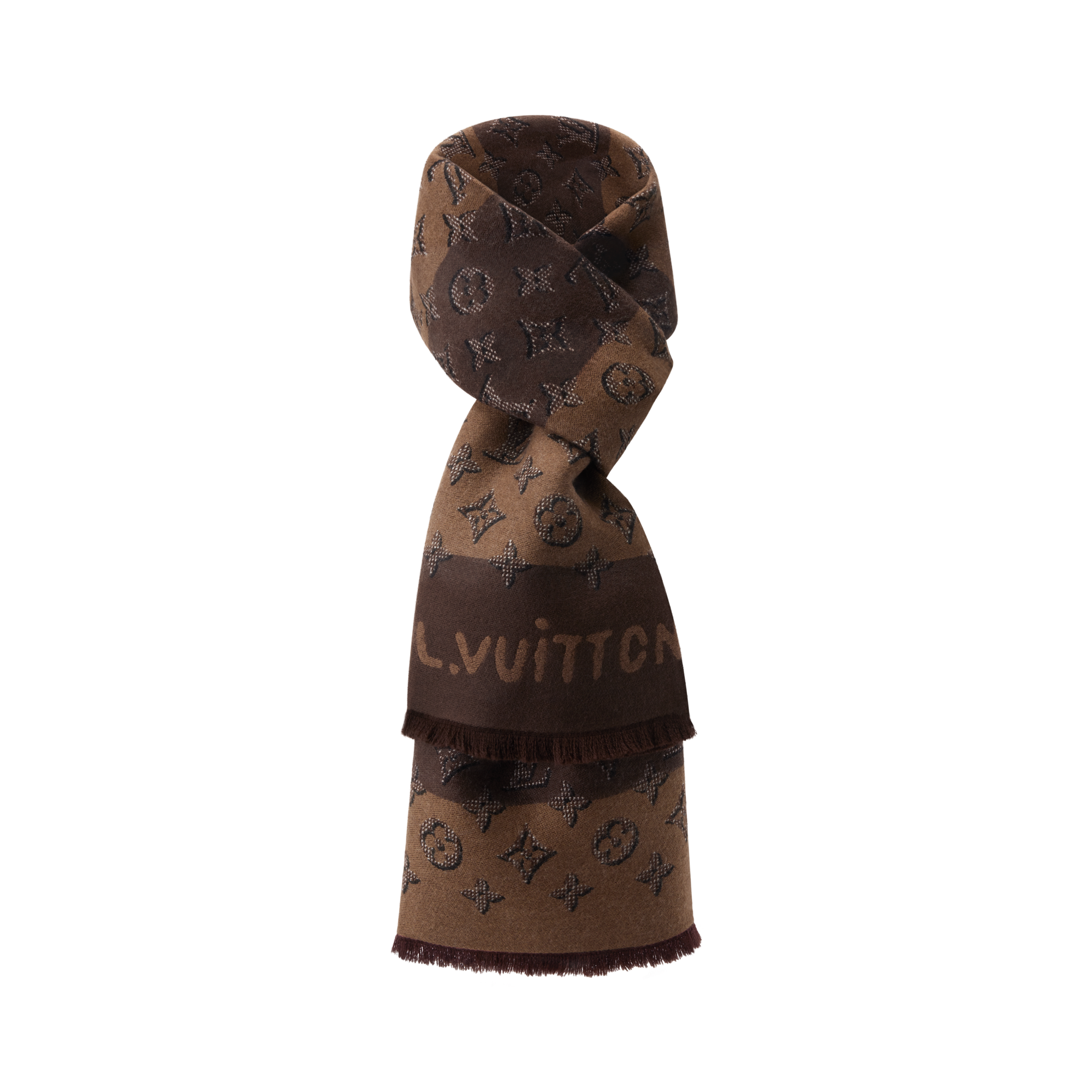S00 Accessories Scarves Monogram Heritage Scarf | Louis Vuitton ® (Product zoom)