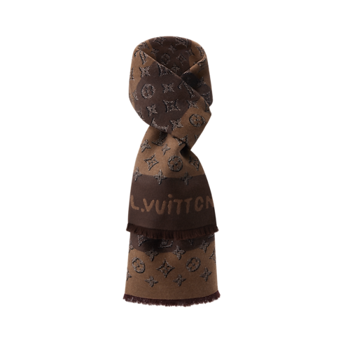 S00 Accessories Scarves Monogram Heritage Scarf | Louis Vuitton ® (Product zoom)