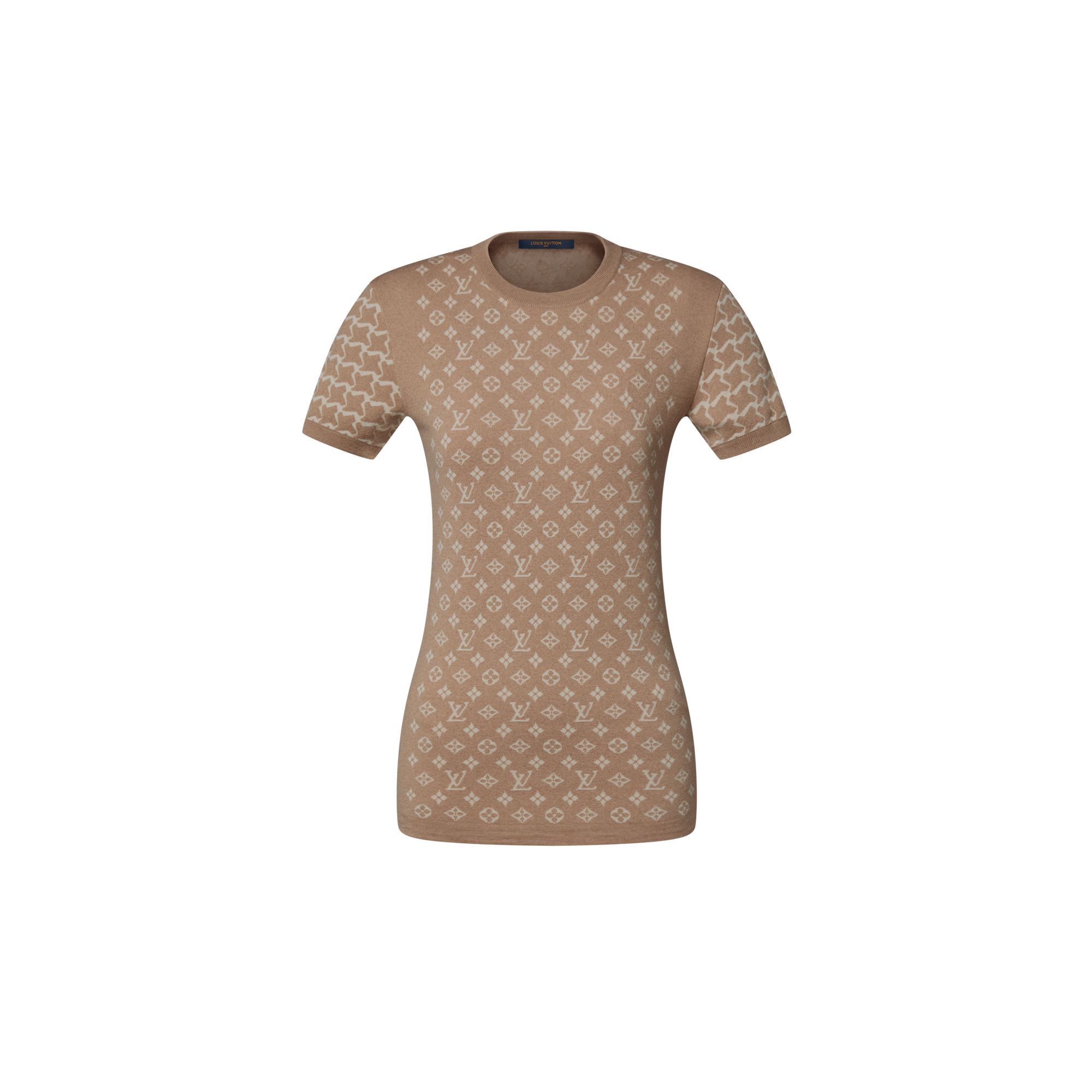  Ready-to-Wear Tops Monogram Honeycomb Knit Top | Louis Vuitton ® (Product zoom)