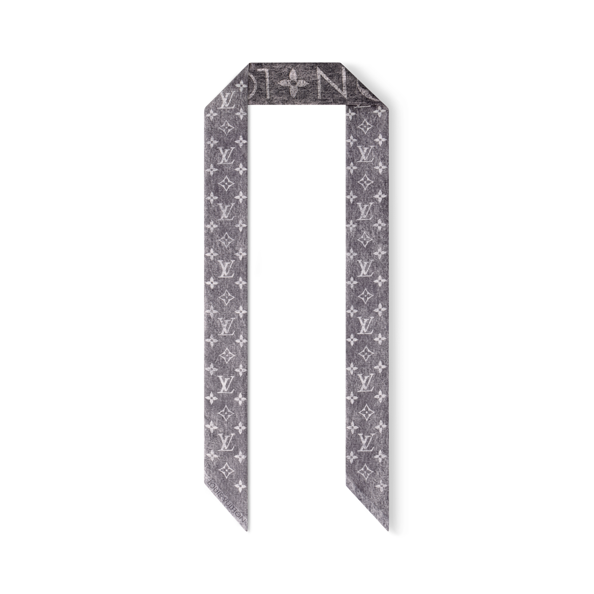 S00 Accessories Silk Squares and Bandeaus  Monogram Infinity Denim  BB Bandeau | Louis Vuitton ® (Product zoom)